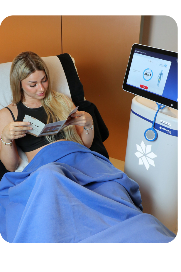 CoolSculpting treatment process