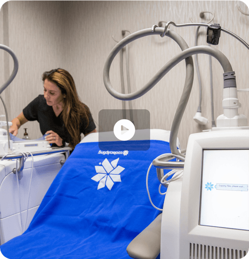 CoolSculpting treatment process