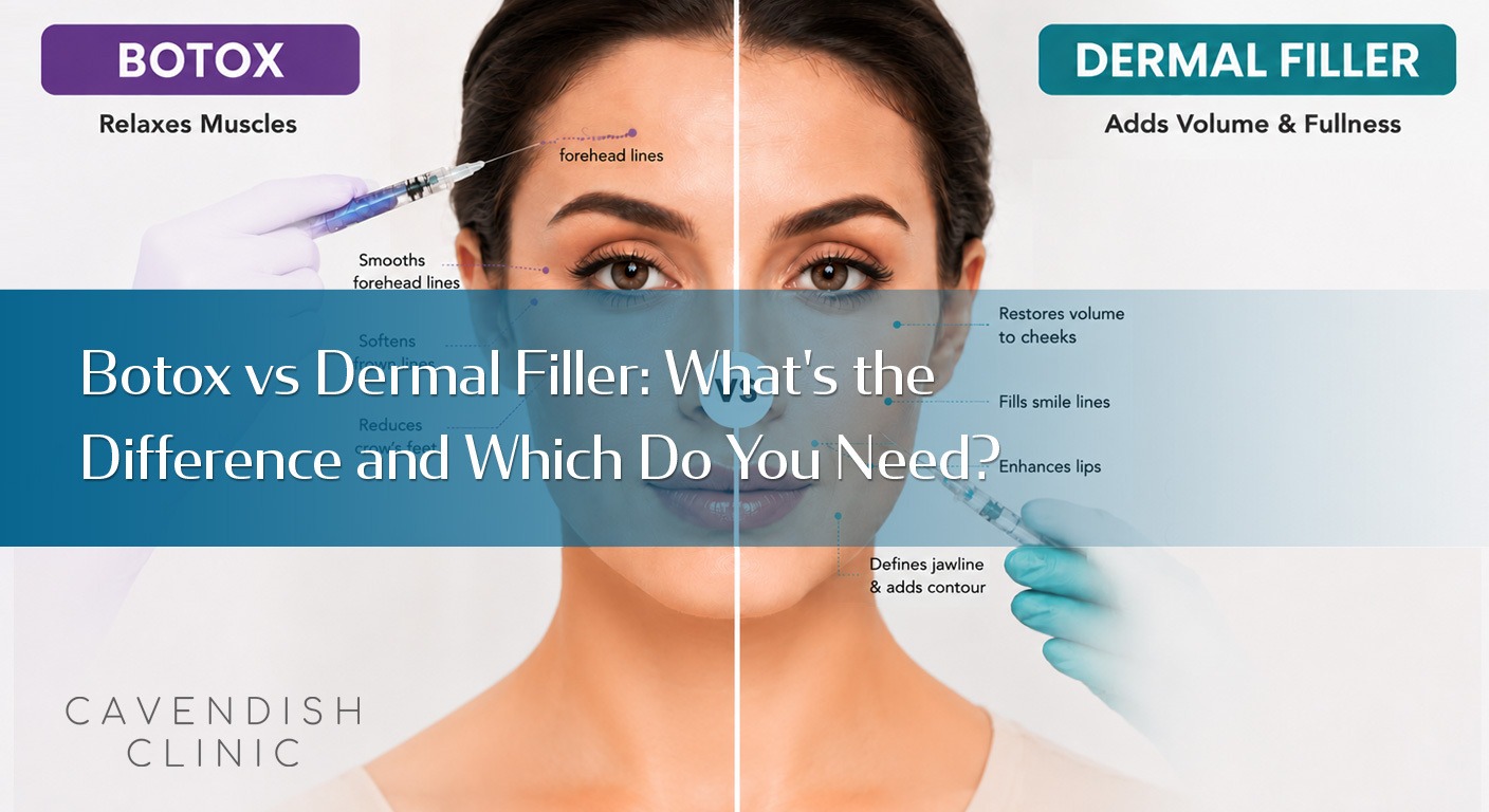 Botox vs Dermal Filler