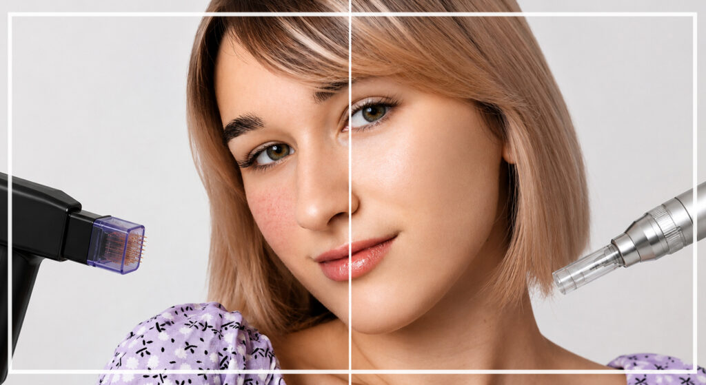 Morpheus8 or Standard Microneedling